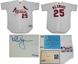 Mark McGwire St. Louis Cardinals Autographed Authentic Majestic Home Jersey