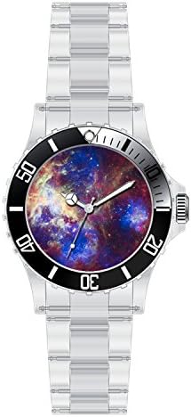 TYHJ Custom unique Watches Fashion Stainless Steel Band Watch Tarantula Nebula Space Astronomy