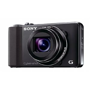 Sony HX9VB Digitalkamera (16 Megapixel, 16-fach opt. Zoom, 7,5 cm (3 Zoll) Display, 24-mm-Weitwinkel, Full-HD-Videoaufnahme, GPS) schwarz
