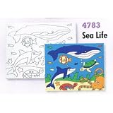 Melissa and Doug Canvas Creations - Sea Life