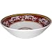 Le Cadeaux Triple Weight Melamine 12 inch diameter Salad or Serving Bowl, Malaga Red