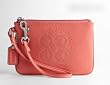 Coach Signature Audrey Swirl Zippy Wristlet Clutch Wallet Purse Brown - Coach 45569COR