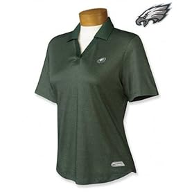 Philadelphia Eagles Women's CB Drytech Birdseye Polo