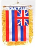 Hawaii - Window Hanging Flags