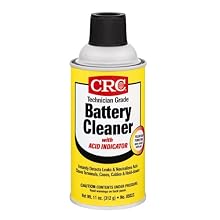 CRC 05023 Technician Grade Battery Cleaner with Indicator - 11 Wt Oz.