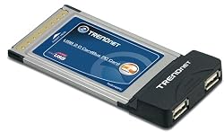TRENDnet 2-Port USB 2.0 PC Card TU2-H2PC