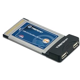TRENDnet 2-Port USB PC Card