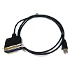 USB zu Parallel Centronics Adapter Druckerkabel 36pol. f�r XP + Vista + Win 7