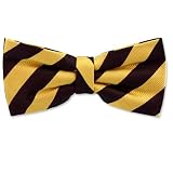 Reggimento Pretied Bowtie by Principessa - Gold Silk