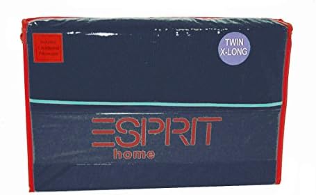 Espirit Twin XL Extra Long College Dorm 4 piece Sheet Set (Dark Denim)