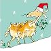 Quentin Blake Charity Pack of 8 Shelter and St Mungos Christmas Cards - Sheep with Hat