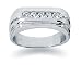 0.25 ctw. Woman's Round Diamond Wedding Band in 14K White Gold