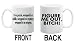 I'M A PUZZLE, WRAPPED IN A RIDDLE, WRAPPED IN A MYSTERY, WRAPPED IN AN ENIGMA. / FIGURE ME OUT, BITCH! Mug Coffee Cup 11 oz ~ TWO DESIGNS - FRONT & BACK!