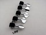 Bass Guitars item: 5 Inline Chrome Deluxe Bass Tuning Keys
