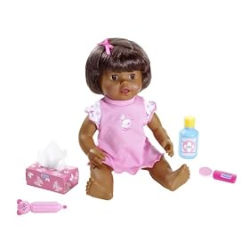 Little Mommy Baby Ah-Choo African American Doll