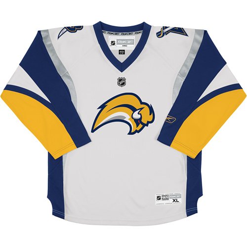 NHL Youth Buffalo Sabres White Replica Jersey - R58Hzbbb (White, Small/Medium)