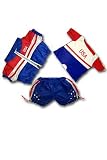 20203-Gymnastic Clothes for 14" - 18" Stuffed Animals and Dolls