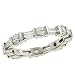 Round/Baguette Bar Set Diamond Eternity Band 1.94cttw