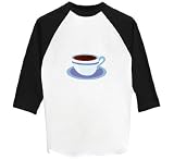 coffee - Raglan 3/4 Sleeve T-Shirt