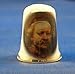 Porcelain China Collectable Thimble - Rembrandt Dutch Painter -- Free Gift Box