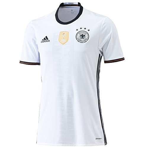 adidas Herren Heimtrikot UEFA EURO 2016 DFB Replica, White/Black, S, AI5014
