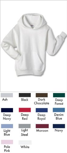 Hanes 7.8 oz Youth COMFORTBLEND EcoSmart Fleece Pullover Hood