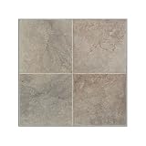 Egyptian Stone 20 x 20 Floor Tile in Nile Gray