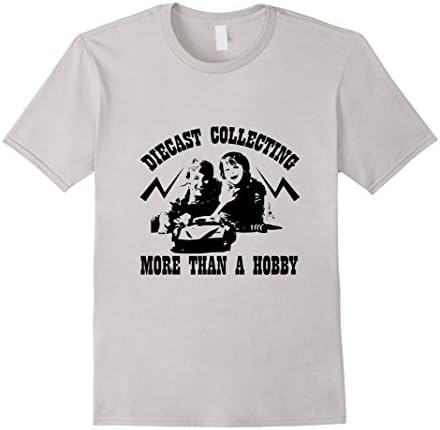 Men's Diecast Collecting More than a Hobby T-shirt XL Silver