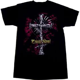 Trinity Blood: Blood Cross Black T Shirt
