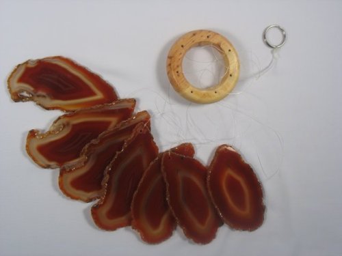 Buy Brown Slab Wind Chime