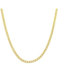 14 Karat Yellow Gold 2-mm Love Chain (18 Inch)