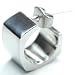 Stainless Steel Single Huggie Creole Stud Earring