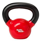 KettleWorX Kick Start Kit With 10 lb Kettlebell ,Red