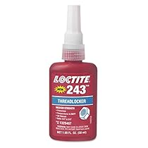 Loctite 1329467 243 Blue Medium Strength Threadlockers, 1.69 oz., 50 mL, 3/4