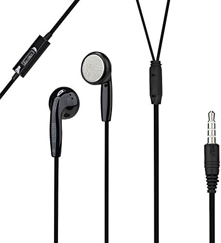 Recomfit® In-ear Stereo Headphone 3.5mm with Remote and Mic for Iphone 5 5s, Retail Packaging (Black)