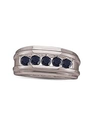 0.52CTBLACK DIAMOND INVISIBLE BAND