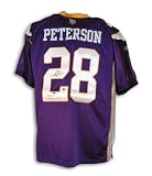 Adrian Peterson Minnesota Vikings Autographed/Hand Signed Purple Authentic Reebok Jersey Inscribed '