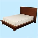 Full Eclipse Victoria 6 Inch Natural Latex Foam Mattress with Organic Cotton Cover