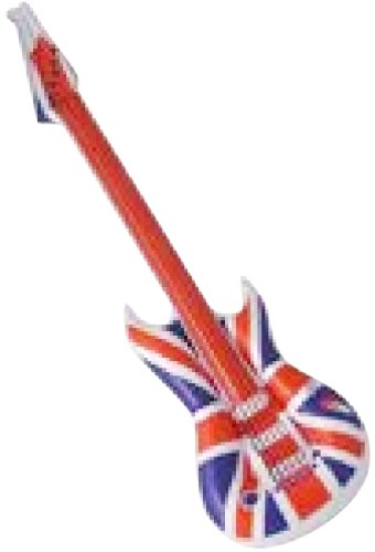 Childrens Toyshop  Toys : Inflatable Guitar Union Jack Design
