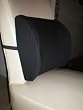 Improving Lifestyles Lumbar Back Cushion with Contour Foam Cover Black Only Improving Lifestyles