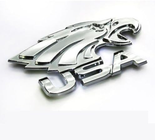 American Eagle USA Car Auto Bike Chrome Decal Sticker