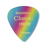 Pickboy Vintage Pick, Rainbow, Cellulose, 1.00mm, 50 picks