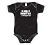 I did 9 months...finally got out - Silly Baby Onesie, Black
