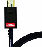 Accell B104C-003B-40 AVGrip Pro HDMI 1.3 10.2 Gbps Cable, with locking Connector (3.3 feet / 1 meter, Black)