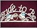 Bride to Be Wedding Bells Glitter Tiara