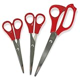 Buffalo Tools S3PC Stainless Steel Scissor Set, 3-Pieces