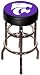 Kansas State University Wildcats Chrome Bar Stool