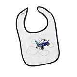 Pudgy Plane Terry Bib