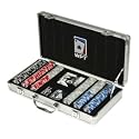 World Poker Tour Official 300 11.5-Gram Clay Filled Poker Chip Set with Aluminum Case
