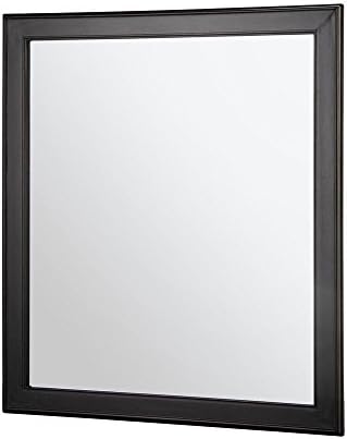 Foremost Group GAEM2832 Foremost FM Gazette 28" Framed Wall Mounted Mirror, Espresso
